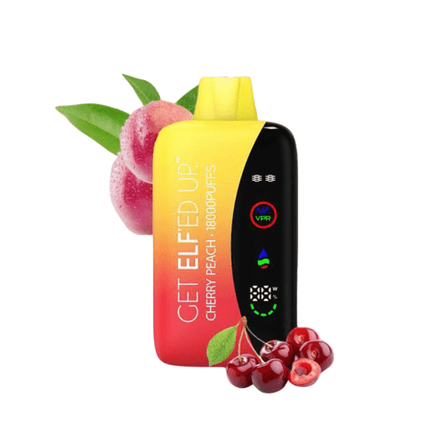 ELF VPR 18000 Puffs 18ML Disposable Vape Cherry Peach 3c10aca4 0f16 4aa6 ad82 69878dd59b6d