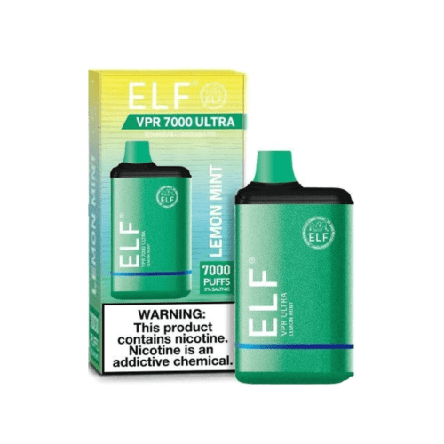 Elf VPR 7000 Ultra Lemon Mint Disposable Vape Device 92980ec7 2445 4f2d a89d 07bea9c8fe77