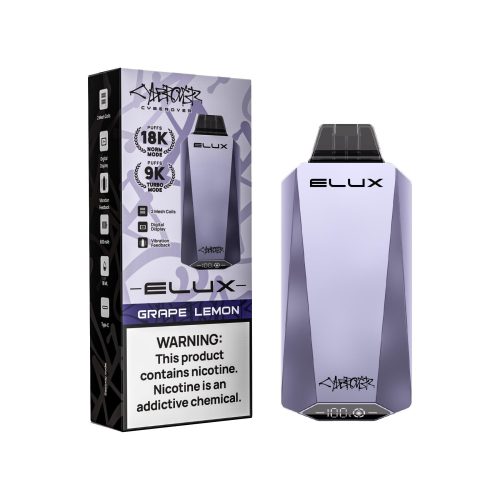 Elux Cyberover 18k Disposable Vape Grape Lemon 12bd508f 0da0 4e09 bc39 77eacac6d725