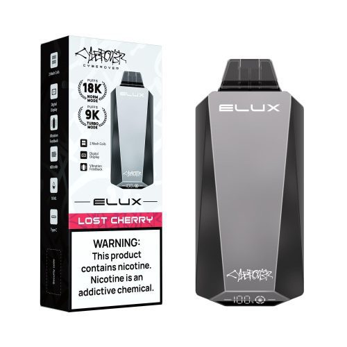 Elux Cyberover 18k Disposable Vape Lost Cherry 65125c41 3a35 4c42 8b9d 41e6bdb14f2b