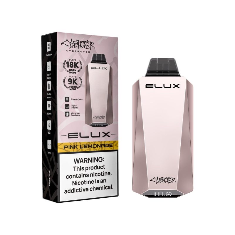 Elux Cyberover 18k Disposable Vape Pink Lemonade 2104c979 c137 48bc 96b9 2f0d6572f973 1