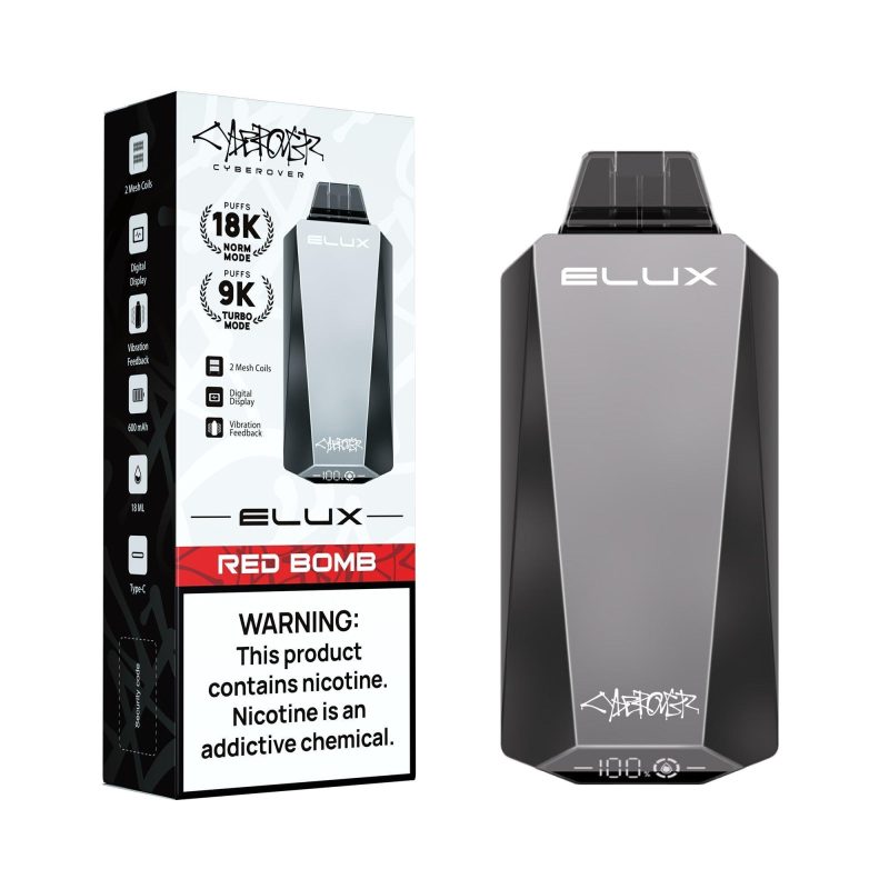 Elux Cyberover 18k Disposable Vape Red Bomb 02ed8554 b378 4430 a11e 60390eb643b8