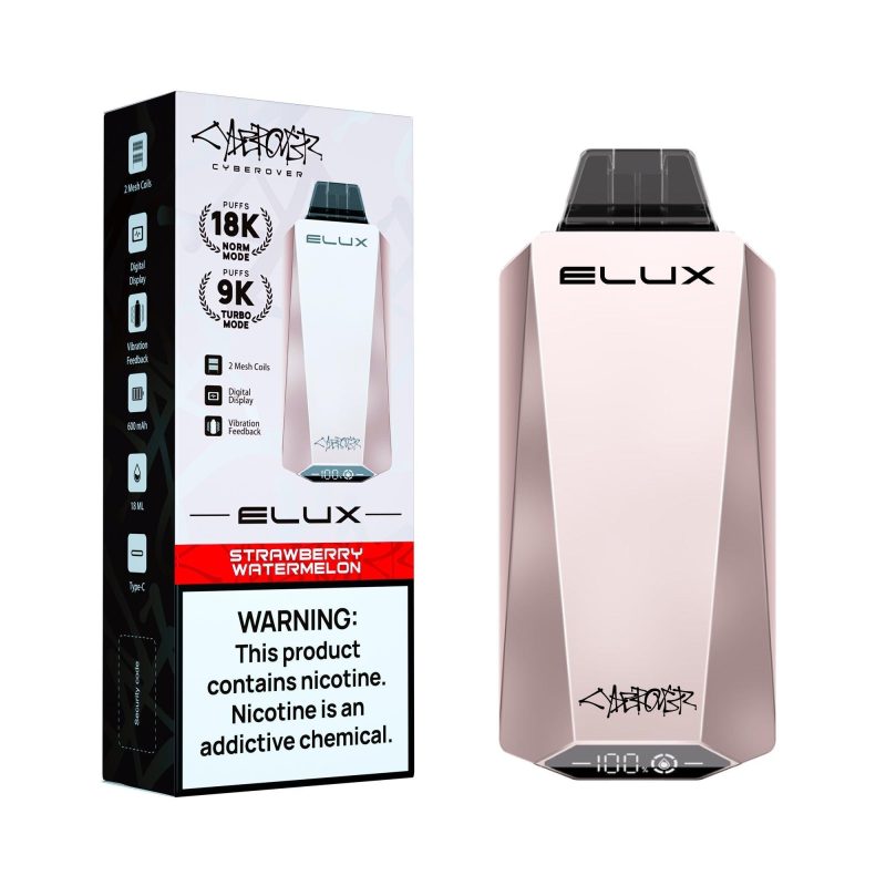 Elux Cyberover 18k Disposable Vape Strawberry Watermelon 5dc4720f bad0 41e8 af50 fb89d80fbad2