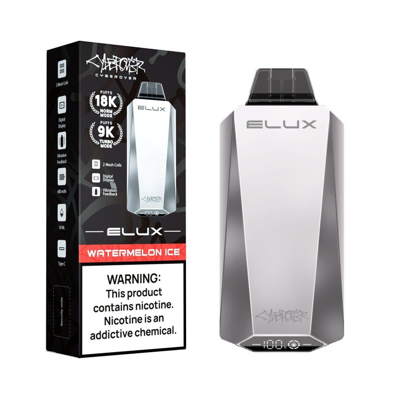 Elux Cyberover 18k Disposable Vape Watermelon Ice 12bb12aa ff31 49e4 8495 c6872c9e88b7 1