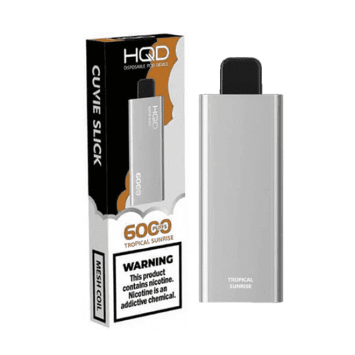 HQD Cuvie Slick 6000 Tropical Sunrise Disposable Vape Device 478daf70 5dc9 447f a216 358fd238eb1f