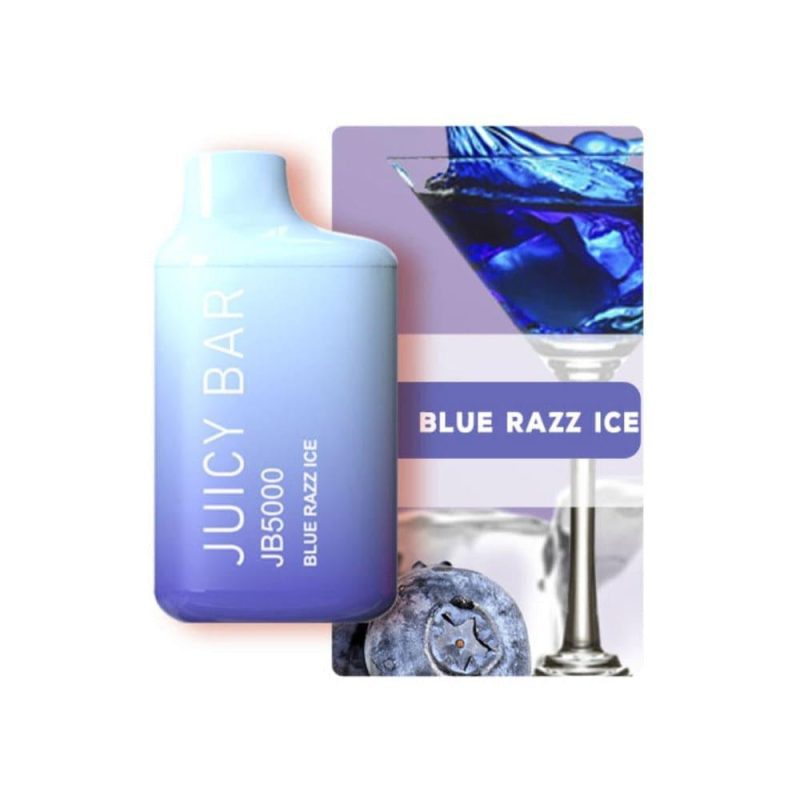 Juicy Bar JB5000 Blue Razz Ice Disposable Vape Device