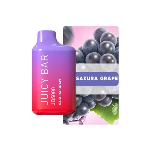 Juicy Bar JB5000 Sakura Grape Disposable Vape Device