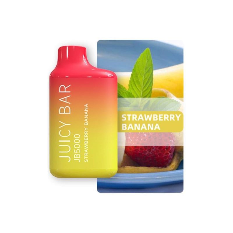 Juicy Bar JB5000 Strawberry Banana Disposable Vape Device