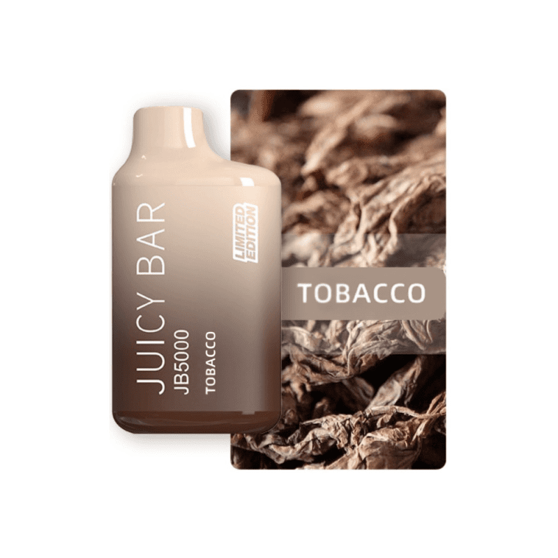 Juicy Bar JB5000 Tobacco Disposable Vape Device 782c94c5 9d02 4887 97d6 75c3c1e2ae3b