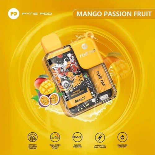 PYNE POD 8500 Boost Vape mango passion fruit