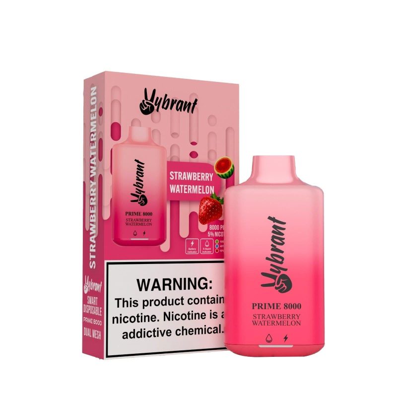 Vybrant Prime 8000 Strawberry Watermelon Disposable Vape 11da3e1d 1862 4227 b1ea 7c1f0eaa9bd9