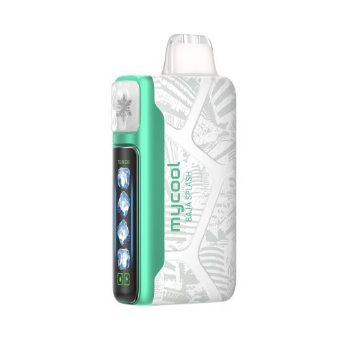 Adjust MyCool 40K Vape Baja Splash offers a refreshing burst of tropical flavors, perfect for vapers seeking the best price on Adjust MyCool 40K flavors.