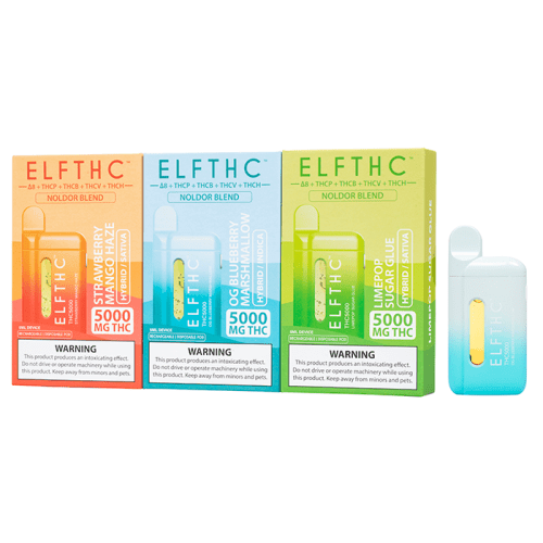 elf thc 5000 blend 5g disposable vape 3 pack 41011484983586