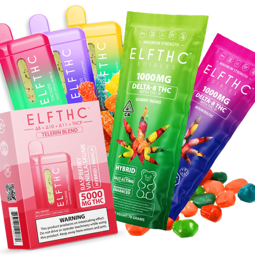 elf thc 5000 blend 5g disposable vape 3 pack 41011485016354