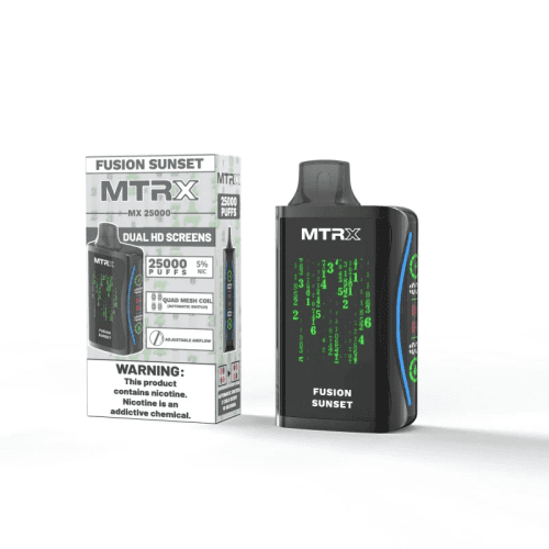 mtrx mx25000 disposable vape fusion sunset 15bd7f5a 1883 4edf 8359 d9fd486b1020