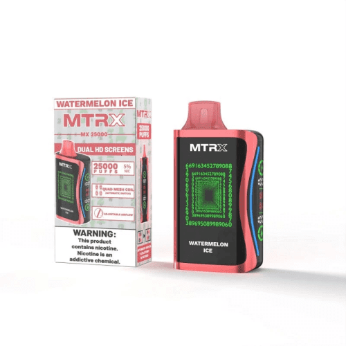 mtrx mx25000 disposable vape watermelon ice ddb6d1f0 18d6 43cb b7ec 28af81b83c00